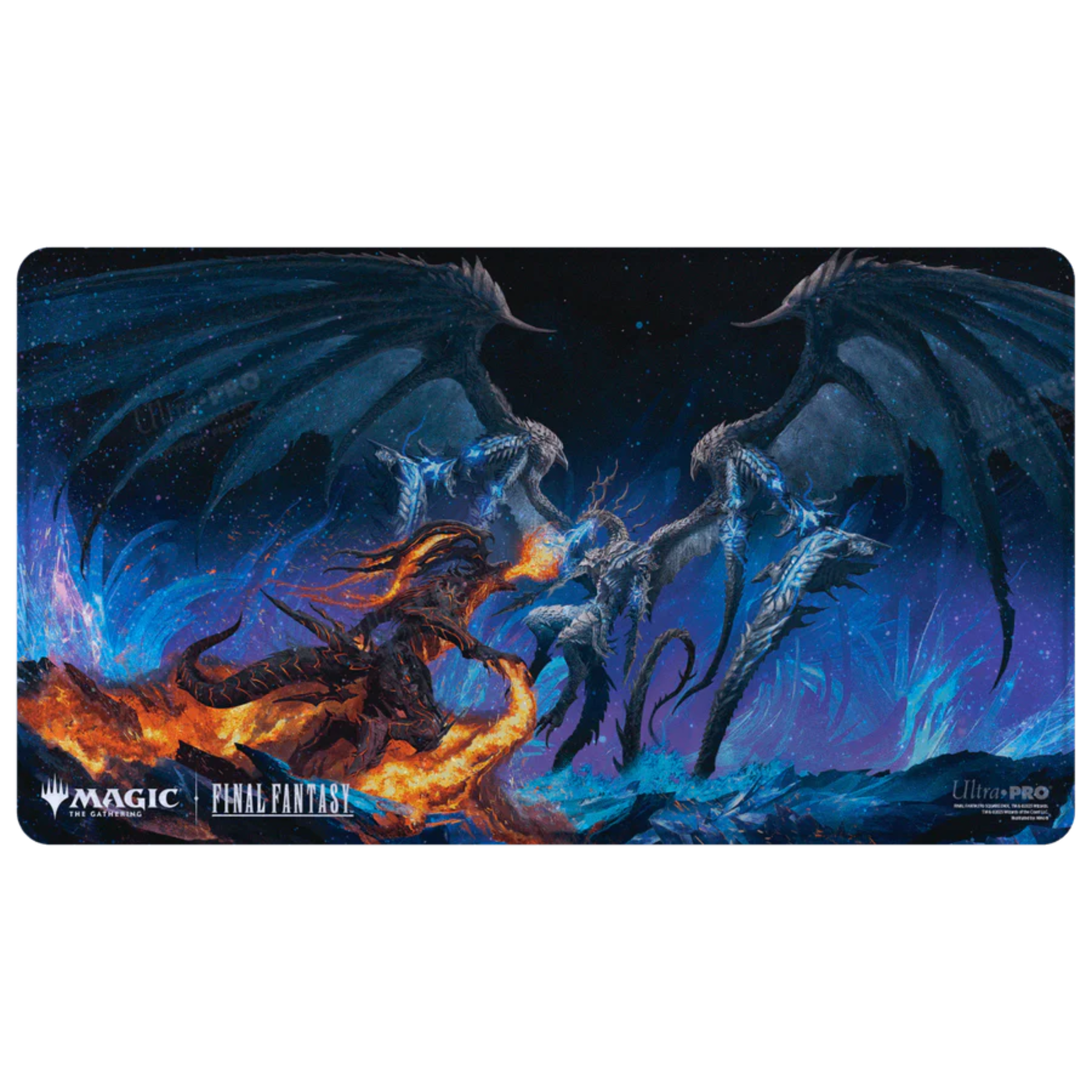 Magic: The Gathering®—FINAL FANTASY™ Bahamut and Ifrit HOLOFOIL® Playmat